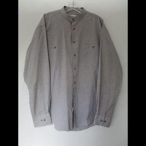 Yves Saint Laurent Mens L Long Sleeve Button-Front